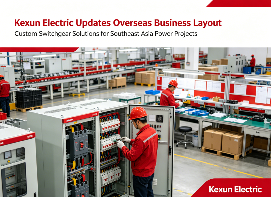 Kexun Electric ги оптимизира решенијата за прекинувачи во странство за побарувачката на енергетски проекти во Југоисточна Азија во 2026 година